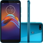Smartphone Moto E6 Play 32GB Dual Chip Android Tela 5.5" MT6739 4G Câmera 13MP - Azul Metálico